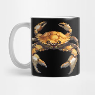 Pixelated Crab Artistry Mug